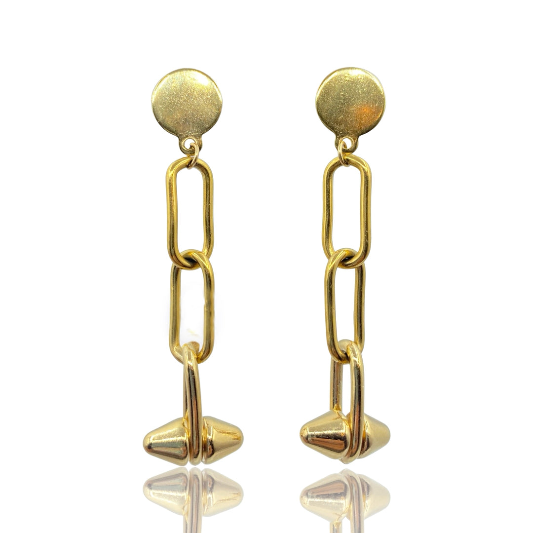CHIC BIKER BABE EARRINGS - Butterfly Alley Jewelry