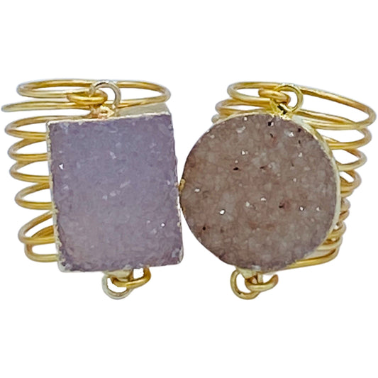DRUZY RING - Butterfly Alley Jewelry