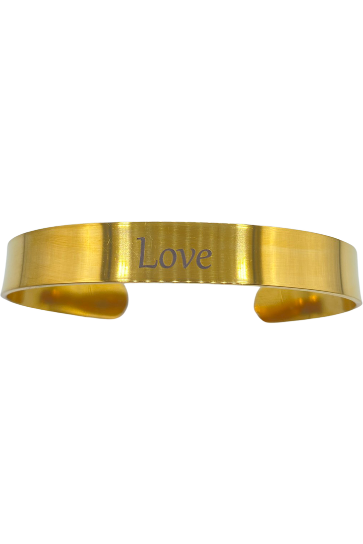 LOVE CUFF BRACELET - Butterfly Alley Jewelry