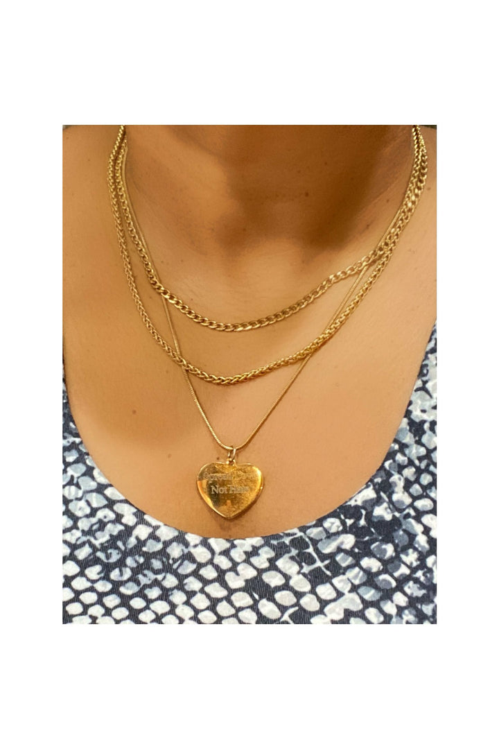 DOUBLE TROUBLE NECKLACE - Butterfly Alley Jewelry