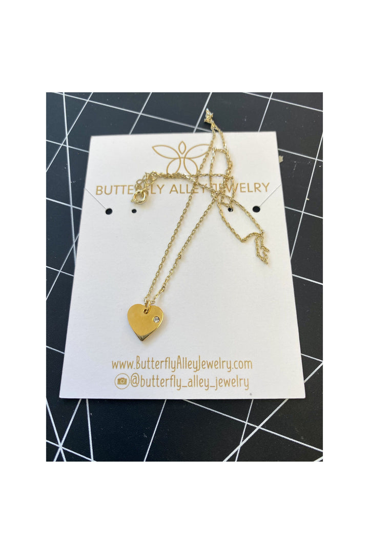 I HEART YOU NECKLACE - Butterfly Alley Jewelry