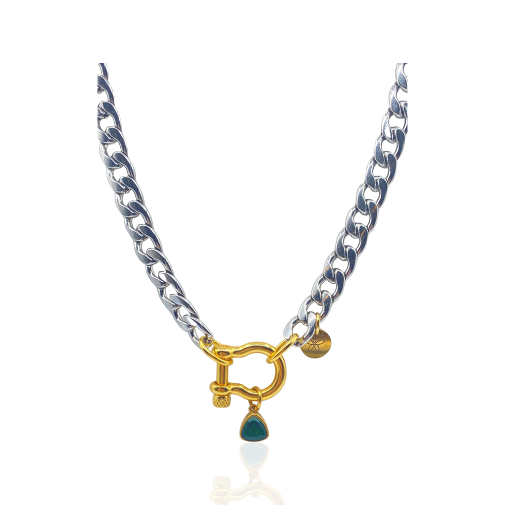 SANTANA GEMSTONE NECKLACE - Butterfly Alley Jewelry