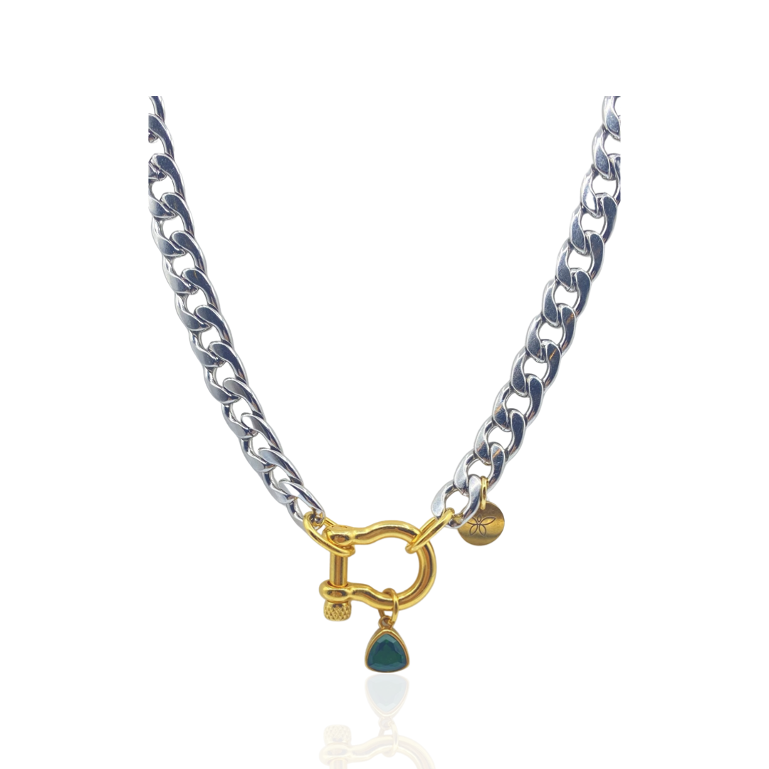 SANTANA GEMSTONE NECKLACE - Butterfly Alley Jewelry