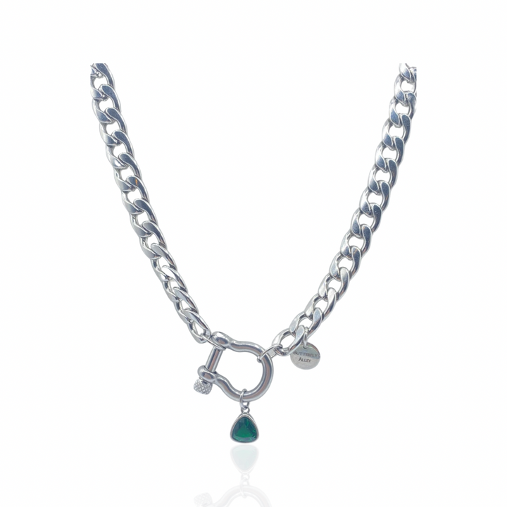 SANTANA GEMSTONE NECKLACE - Butterfly Alley Jewelry