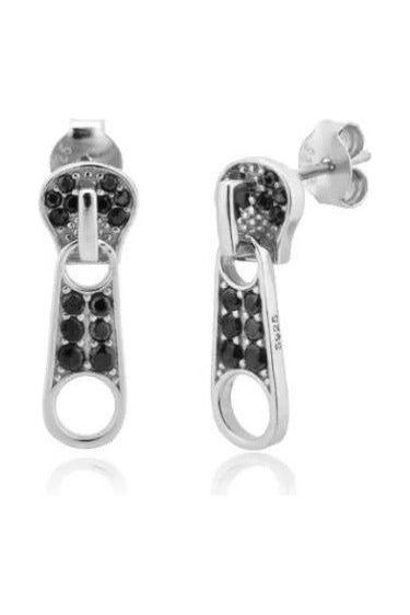 Zipper Earring – Trendy Fashion Accessories | Butterfly Alley Jewelry