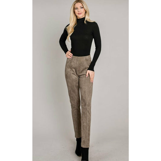 Shop Trendy Suede Pants for Women - Butterfly Alley Jewelry