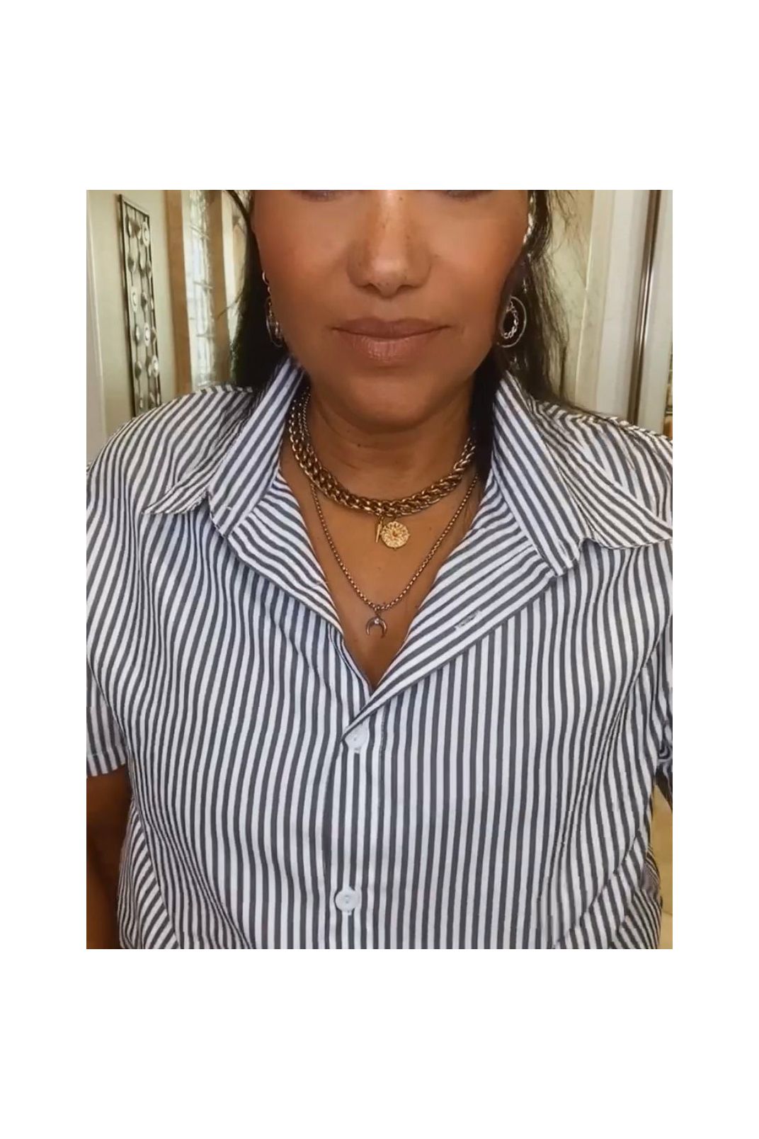 SANTANA AZTEC LAYERED NECKLACE - Butterfly Alley Jewelry