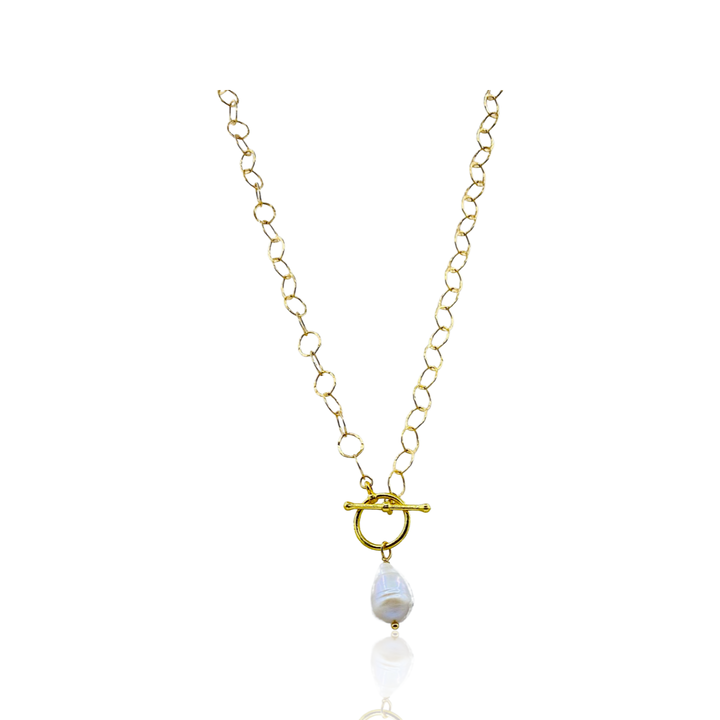 CARLITA PEARL NECKLACE - Butterfly Alley Jewelry