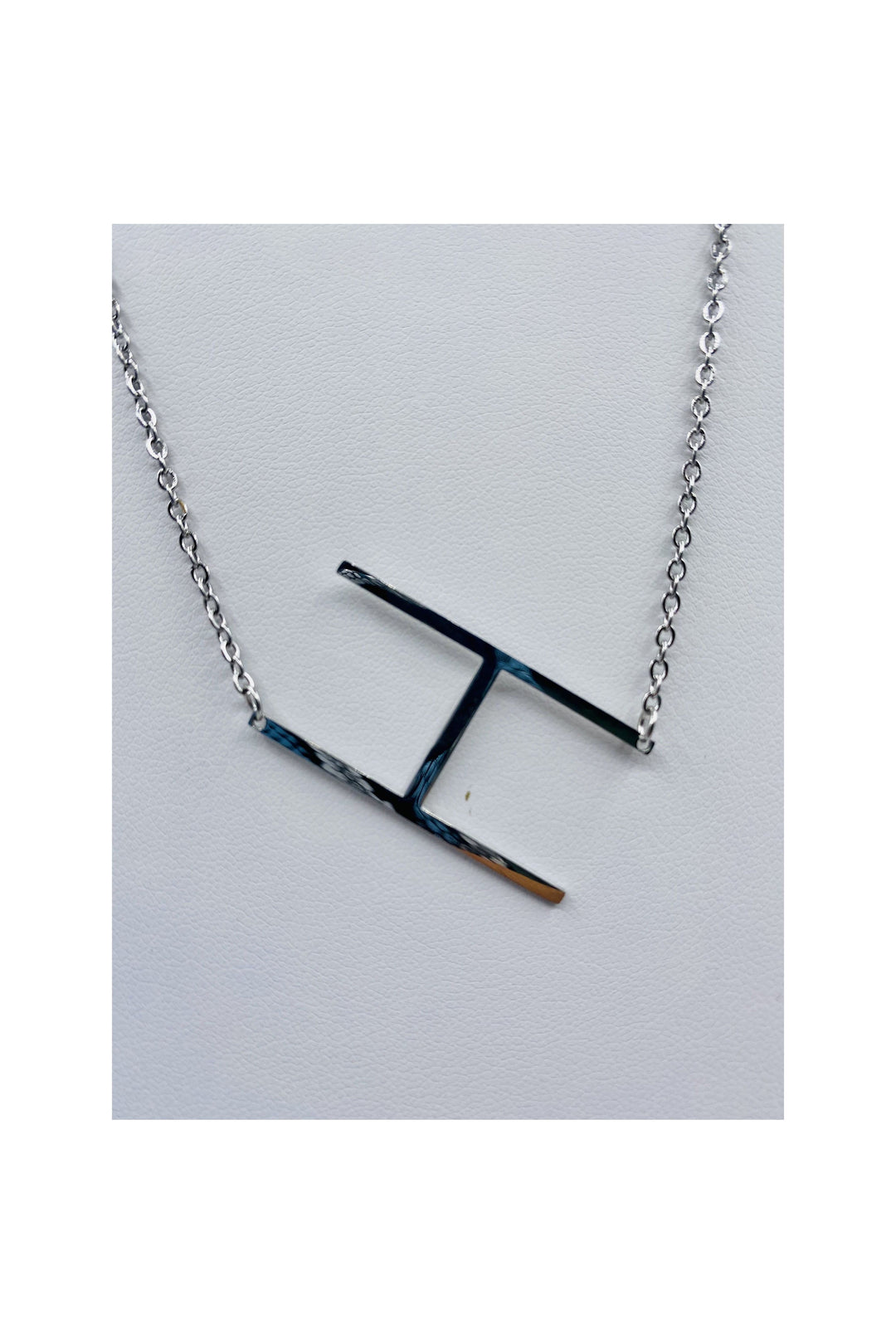 LARGE INITIAL NECKLACE - Butterfly Alley Jewelry