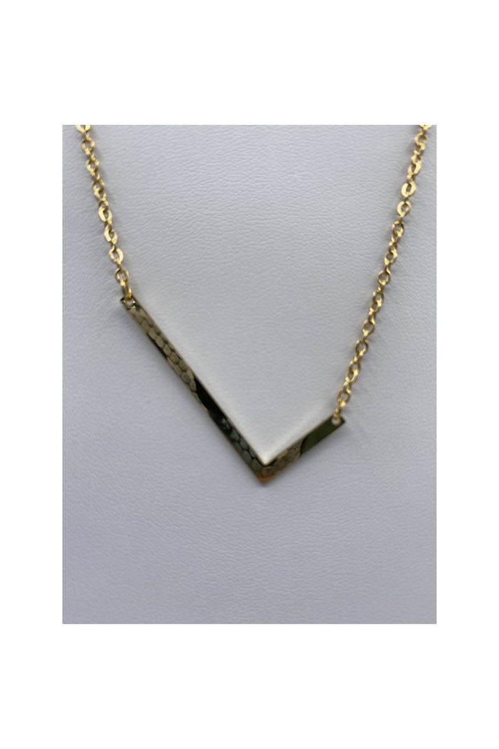 LARGE INITIAL NECKLACE - Butterfly Alley Jewelry