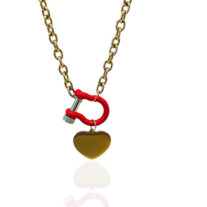 LOVE LOCK NECKLACE - Butterfly Alley Jewelry