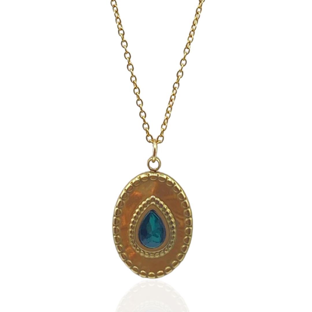 EMERALD CITY NECKLACE - Butterfly Alley Jewelry