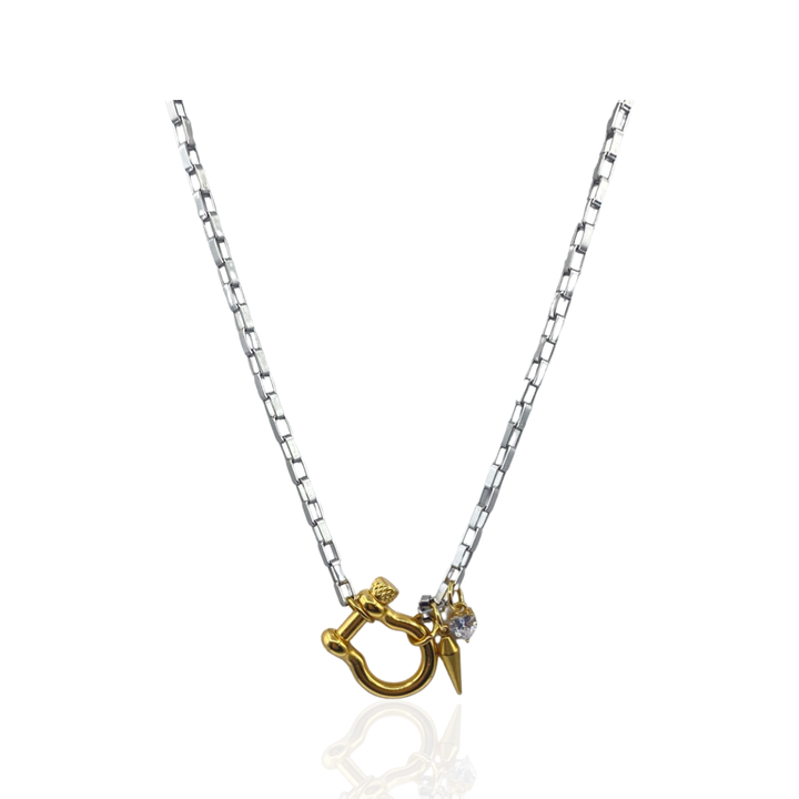 SANTANA SPIKE NECKLACE - Butterfly Alley Jewelry