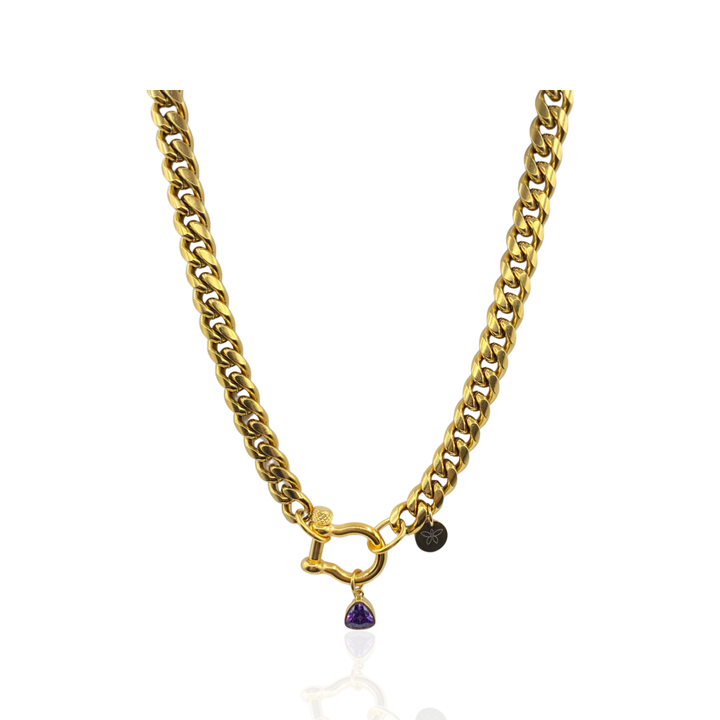 SANTANA GEMSTONE NECKLACE - Butterfly Alley Jewelry