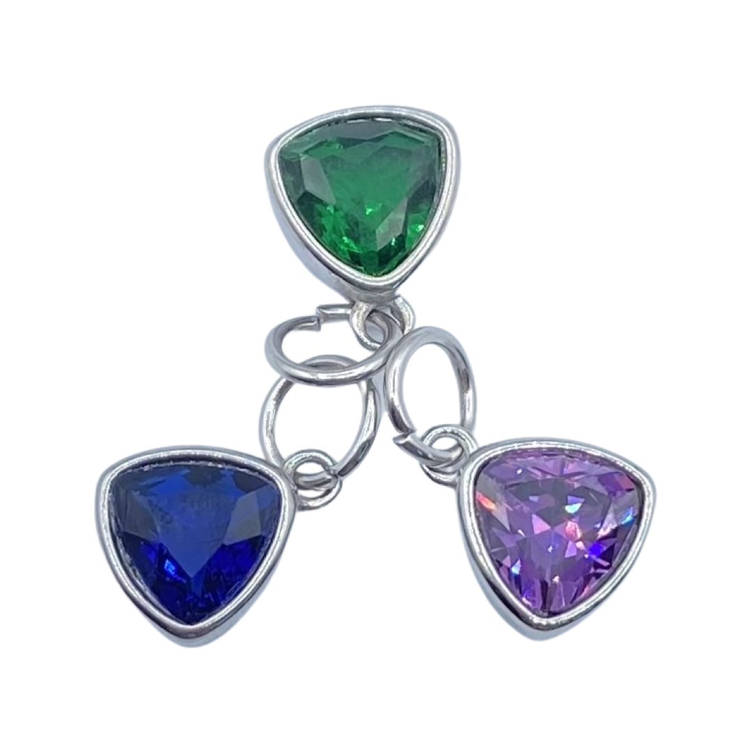 SANTANA GEMSTONE PADLOCK LAYERED NECKLACE - Butterfly Alley Jewelry