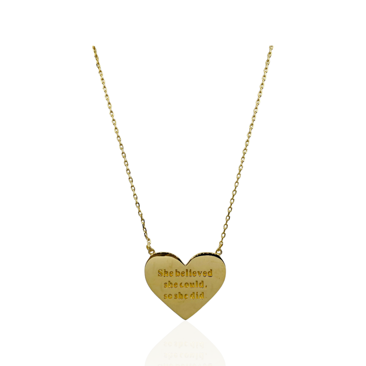 SHE BELIEVED SHE COULD - Butterfly Alley Jewelry