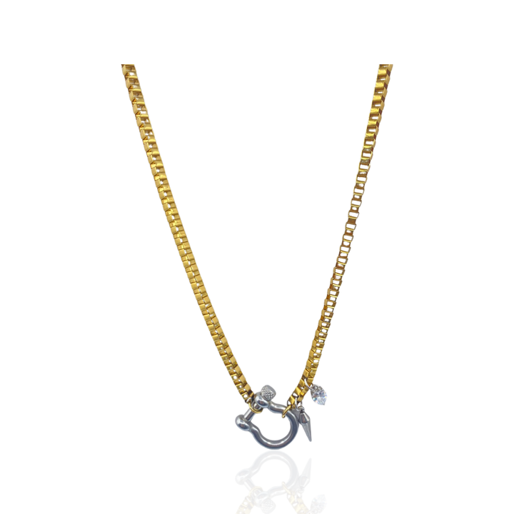 SANTANA SPIKE NECKLACE - Butterfly Alley Jewelry