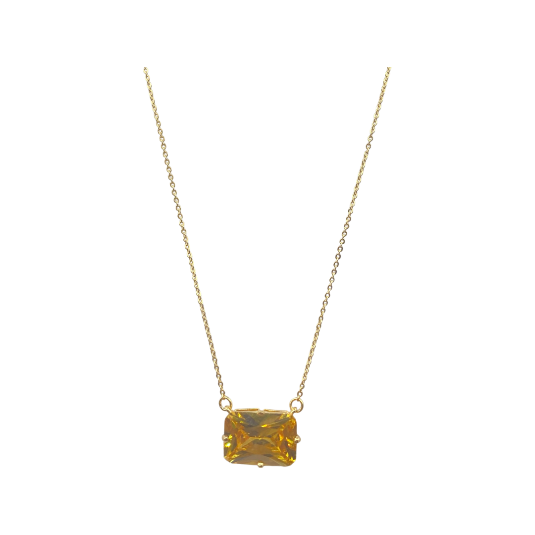 BARONESS GEMSTONE NECKLACE - Butterfly Alley Jewelry
