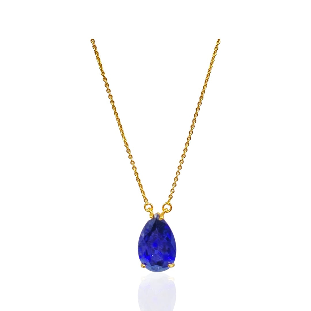 ROYALTY GEMSTONE NECKLACE - Butterfly Alley Jewelry