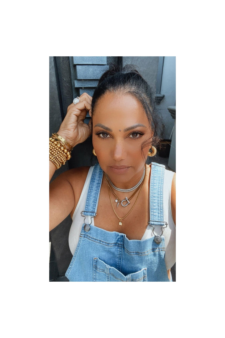 SANTANA ROLL THE DICE LAYERED NECKLACE - Butterfly Alley Jewelry
