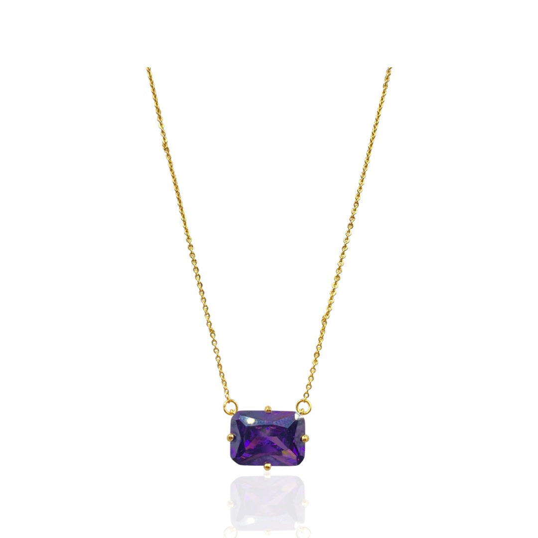 BARONESS GEMSTONE NECKLACE - Butterfly Alley Jewelry