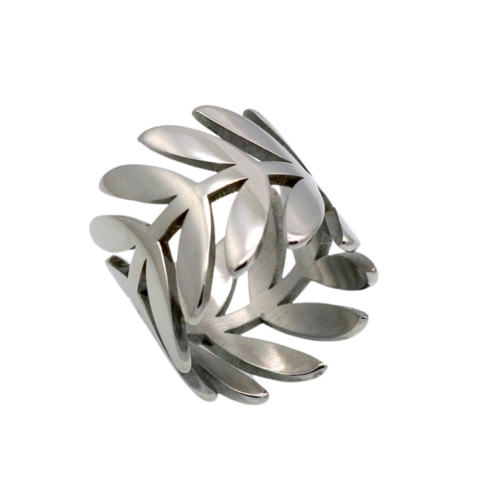 TROPICAL LEAF RING - Butterfly Alley Jewelry